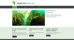 Desktop Screenshot of algecenterdanmark.dk